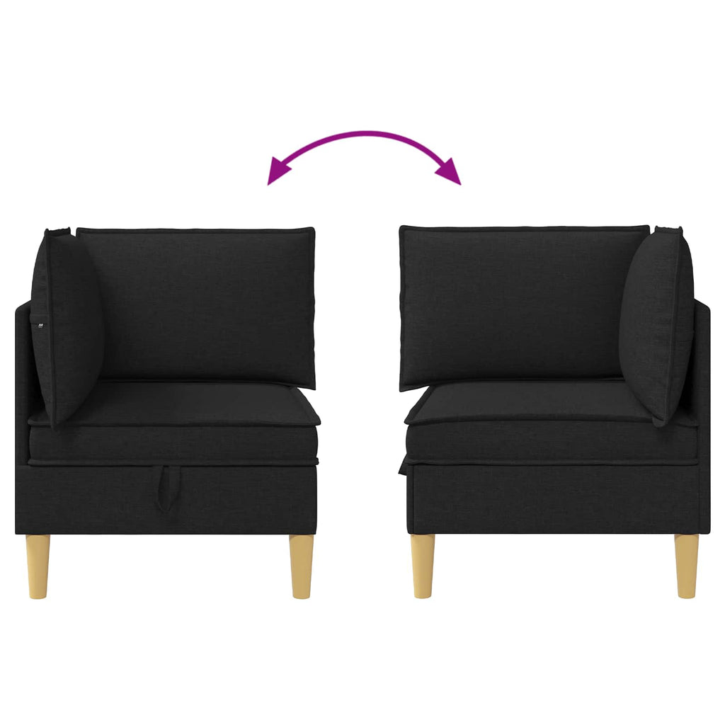 Sofa mit Stauraum Stoff