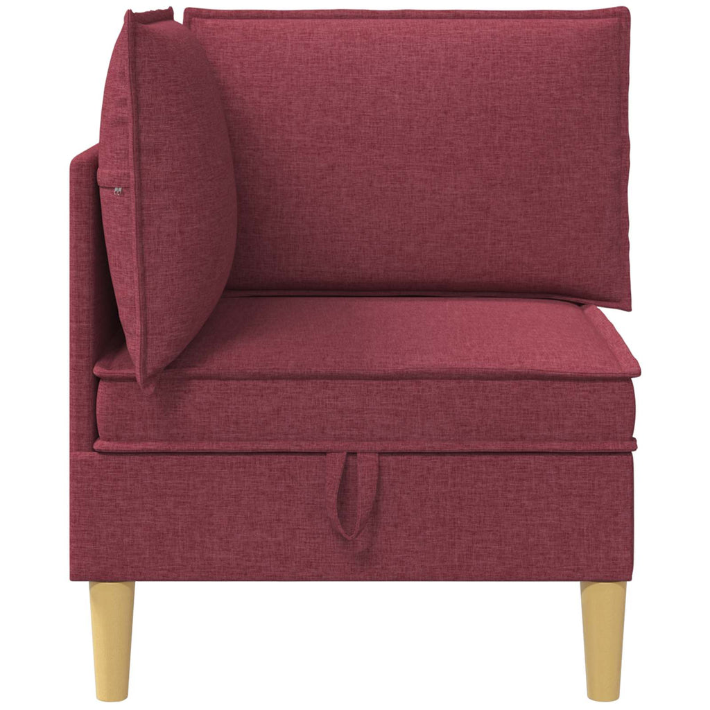 Sofa mit Stauraum Stoff