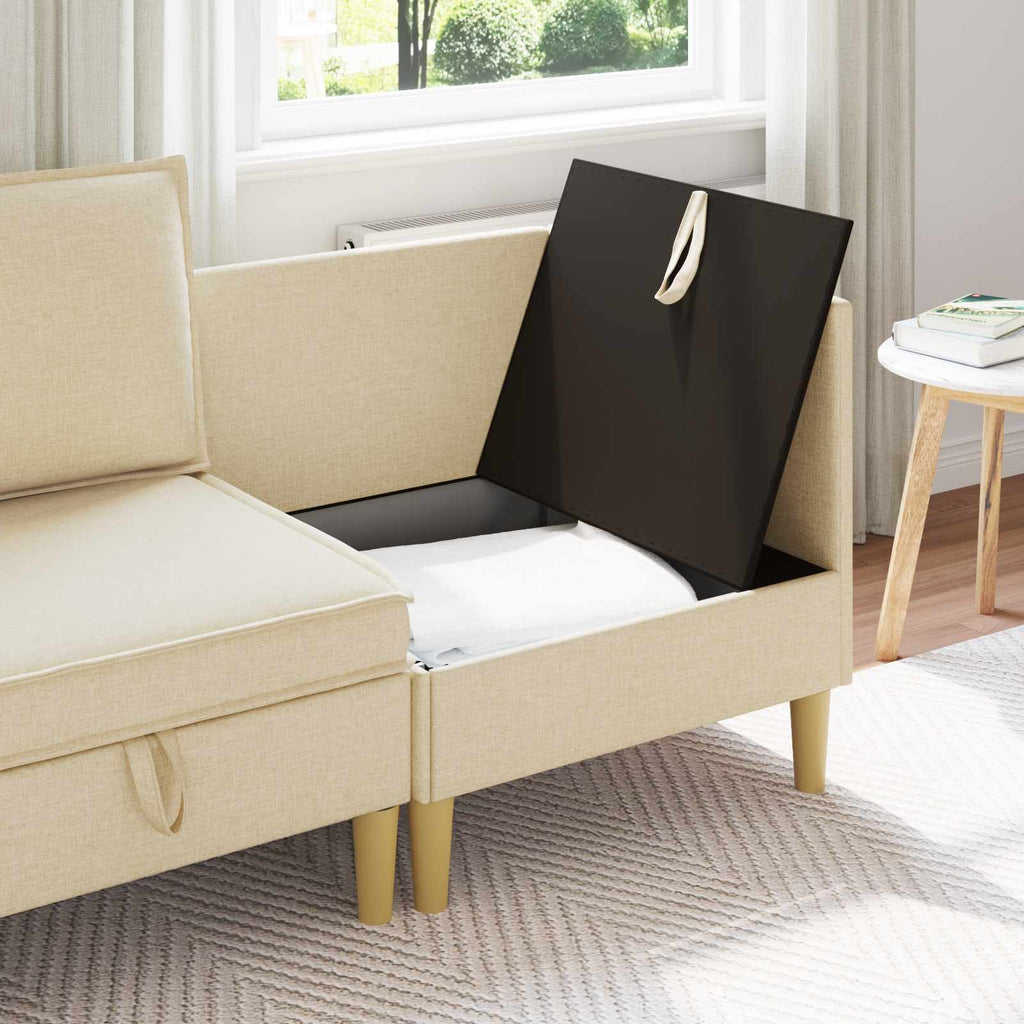 Sofa mit Stauraum Stoff
