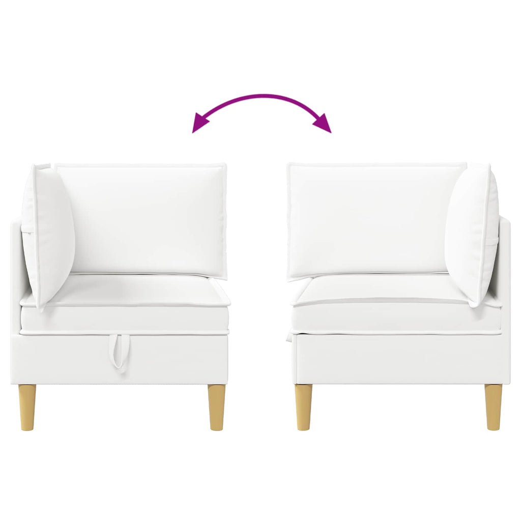 Sofa mit Stauraum Stoff