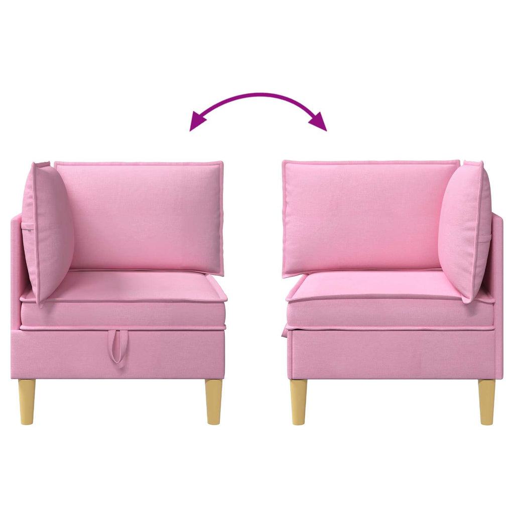Sofa mit Stauraum Stoff