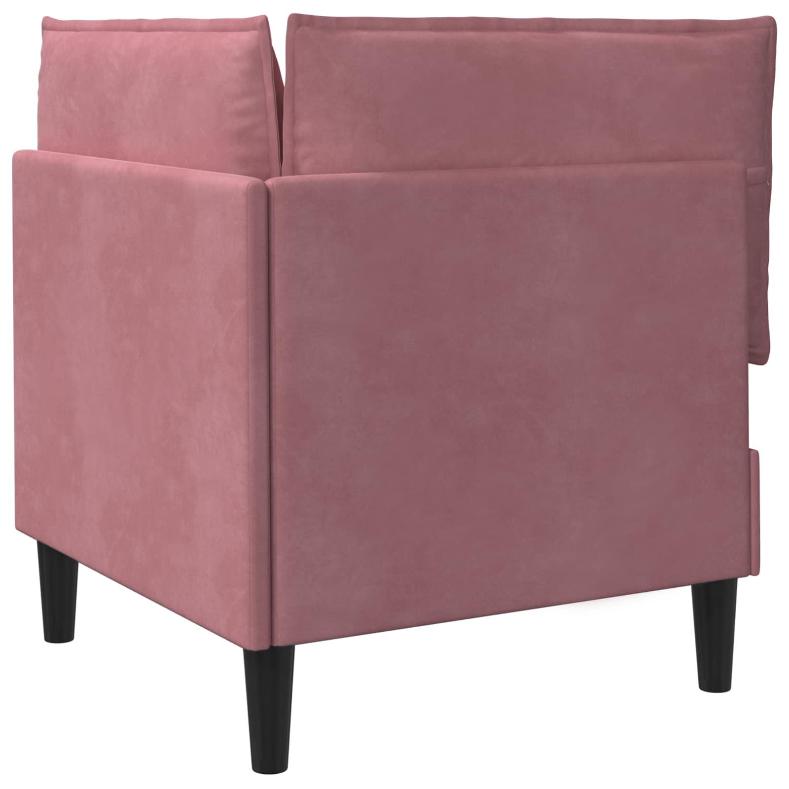 Sofa mit Stauraum Rosa Samt