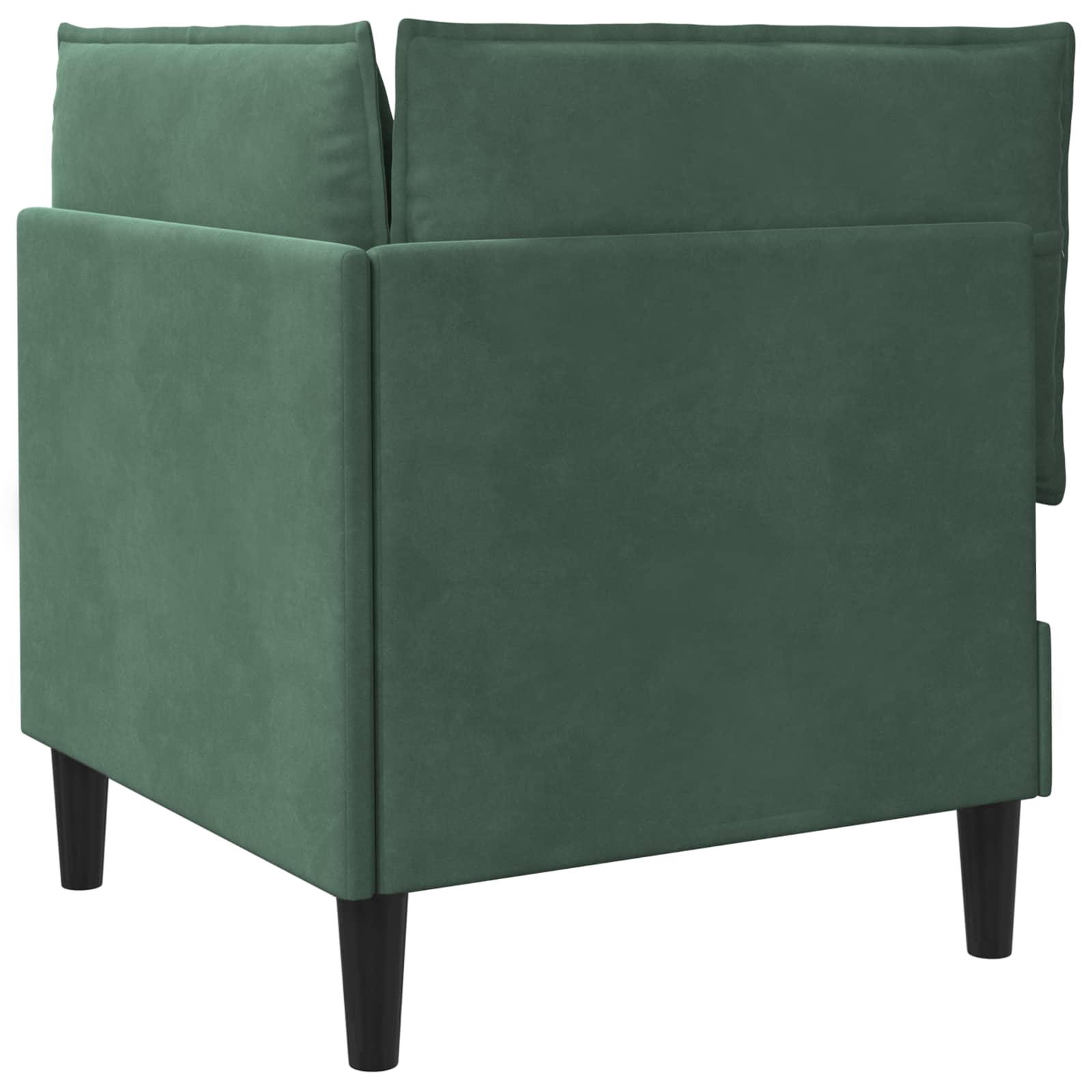 Sofa mit Stauraum Meergrün Samt
