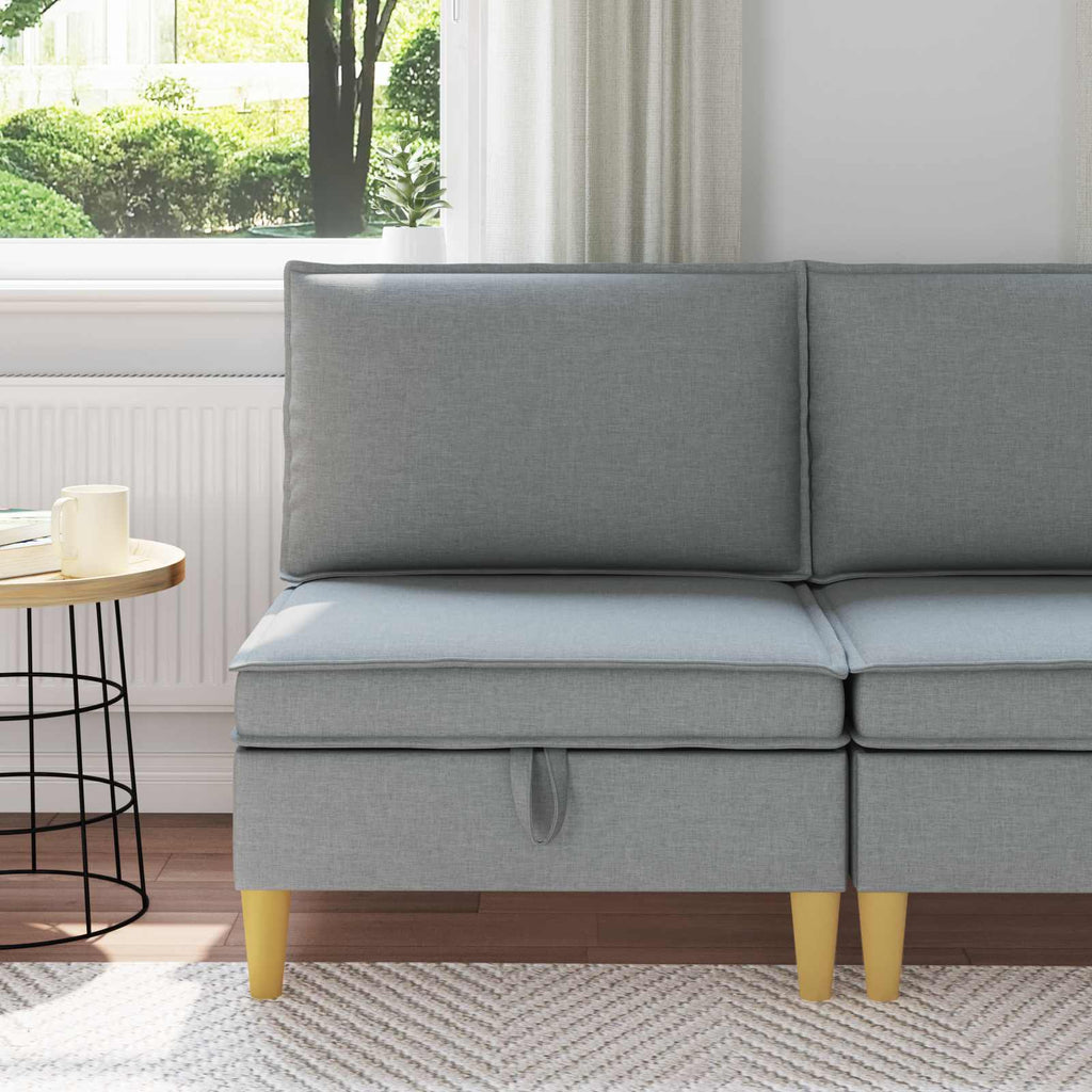 Sofa mit Stauraum Stoff