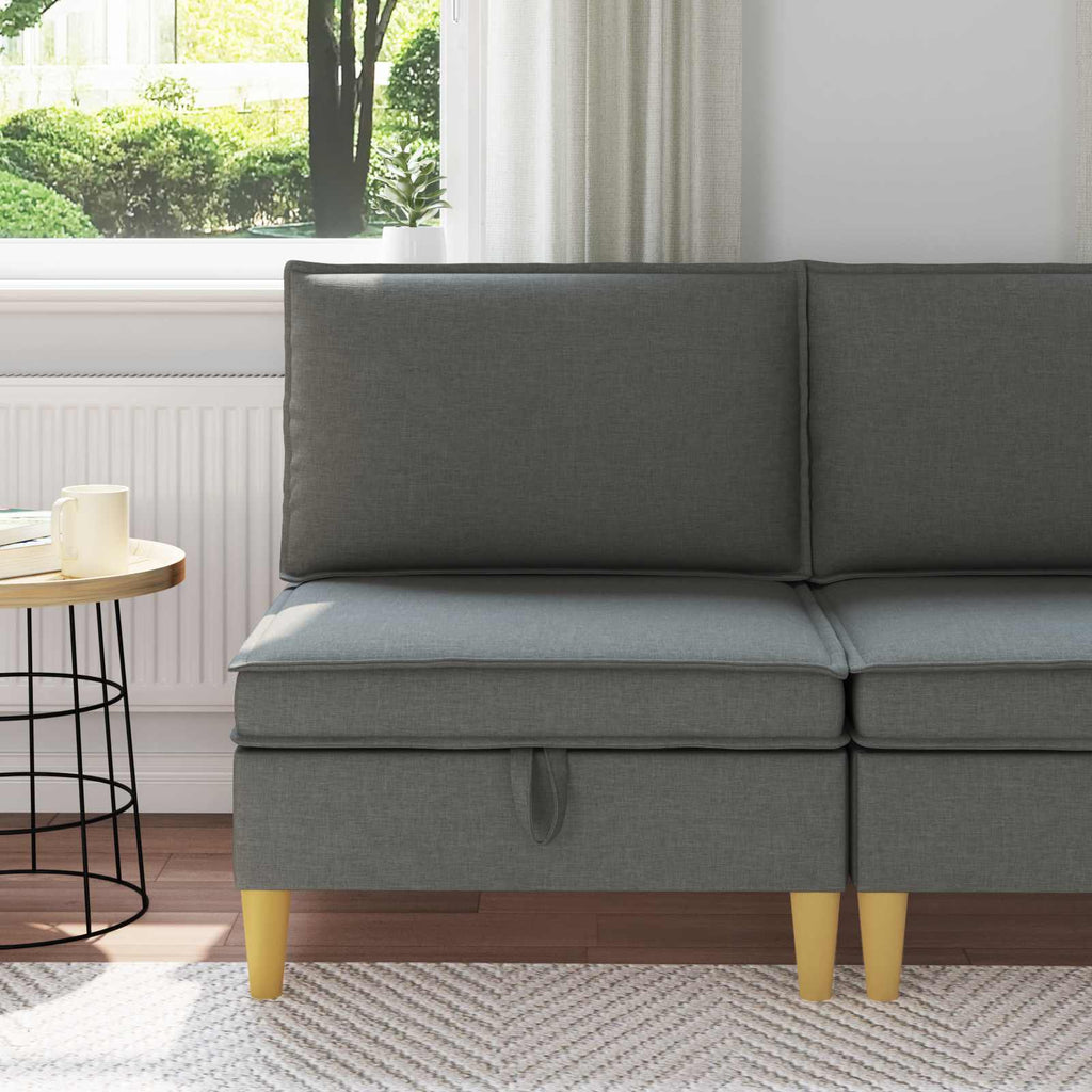 Sofa mit Stauraum Stoff