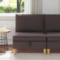 Sofa mit Stauraum Stoff