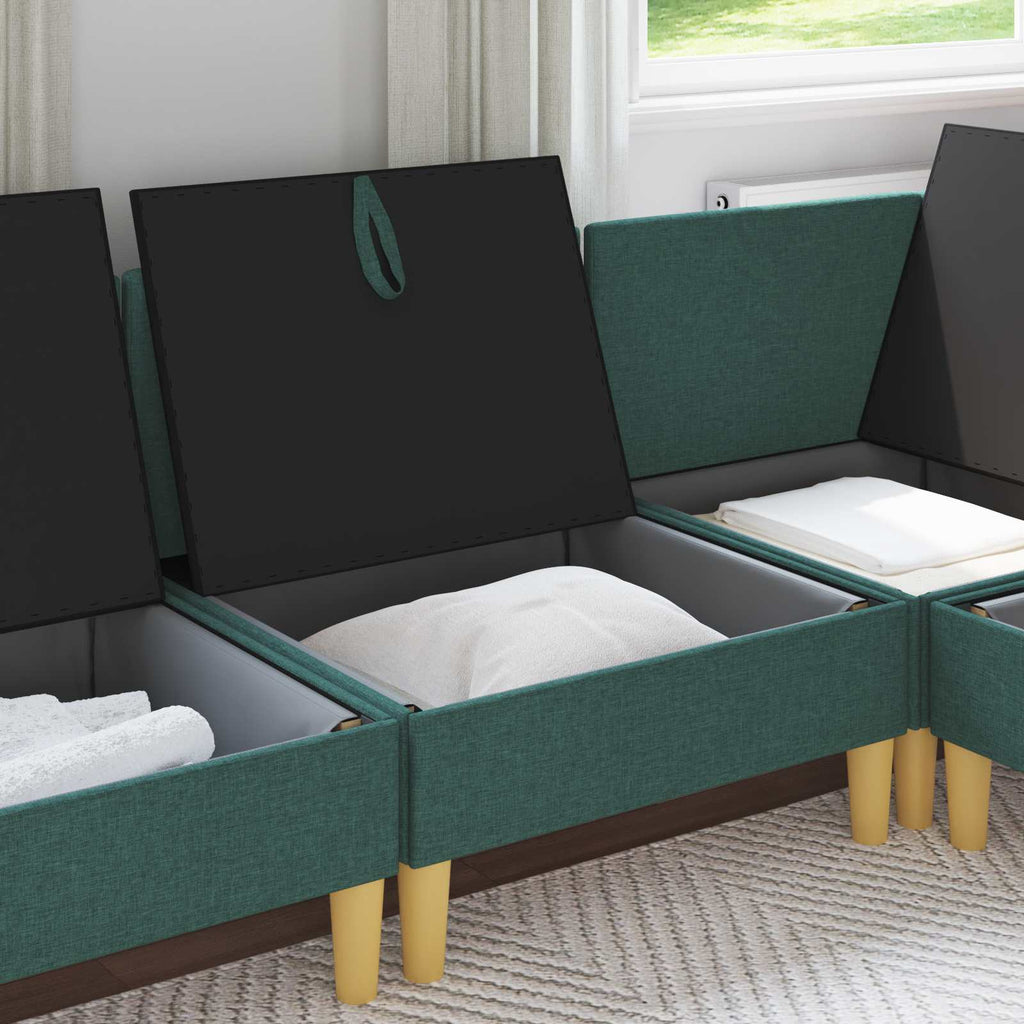 Sofa mit Stauraum Stoff