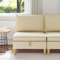 Sofa mit Stauraum Stoff