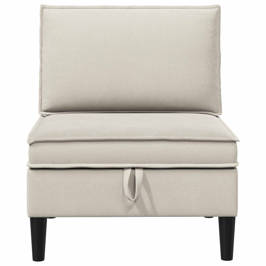 Mittelsofa mit Stauraum Hafer Samt