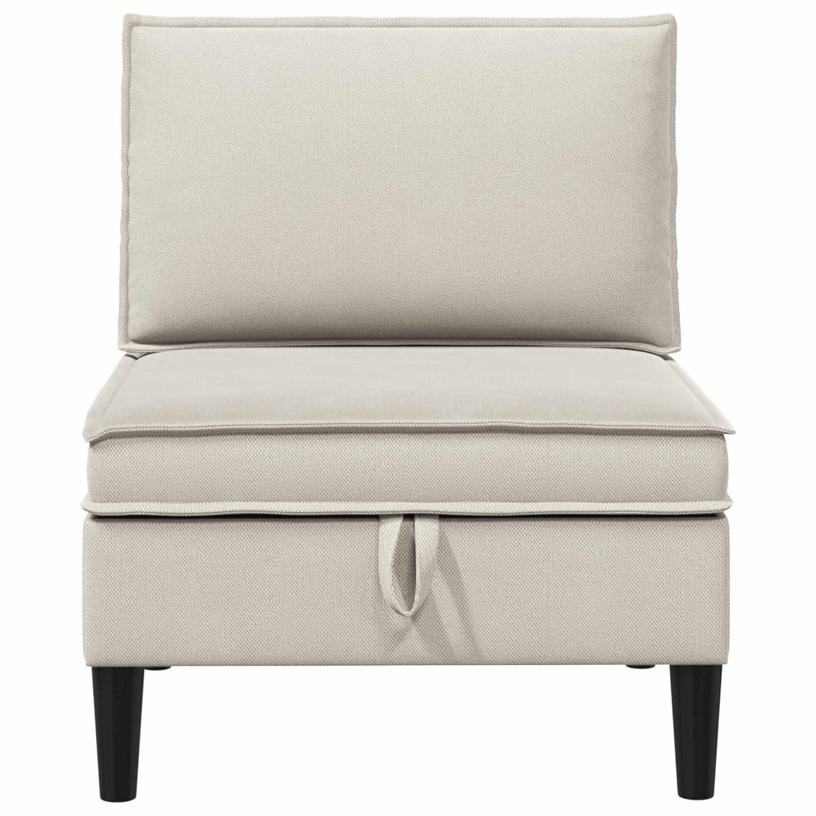 Mittelsofa mit Stauraum Hafer Samt