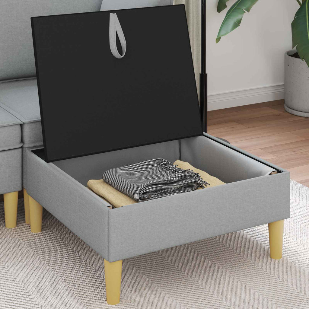 Sofa mit Stauraum Stoff