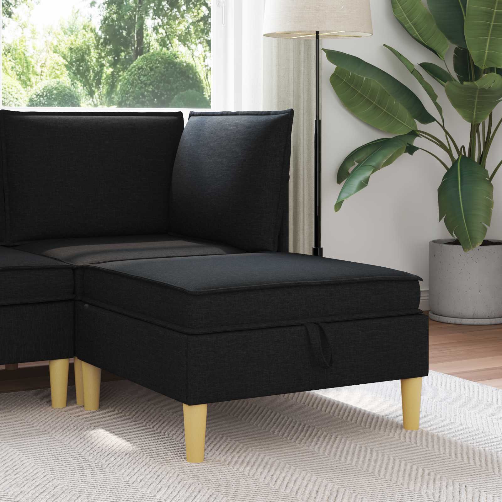 Sofa mit Stauraum Stoff