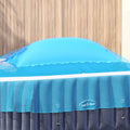 Winter Pool Kissen Blau 460 x 230 x 160 cm PVC
