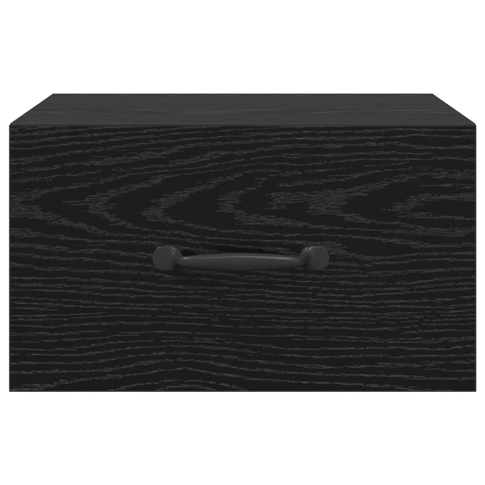 Nachttisch Schwarz Eichen-Optik 35 x 35 x 20 cm Holzwerkstoff
