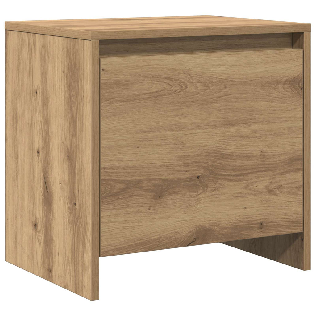 Nachttisch Kunsthandwerk Eiche 45 x 34 x 44,5 cm Holzwerkstoff