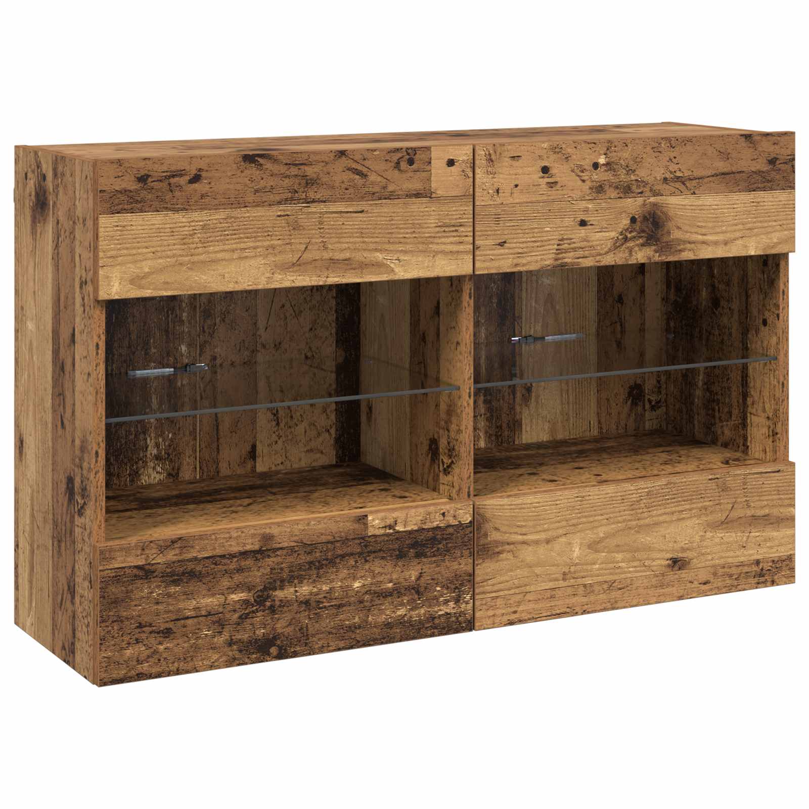 TV-Wandschrank Altholz 98,5 x 30 x 60,5 cm Holzwerkstoff