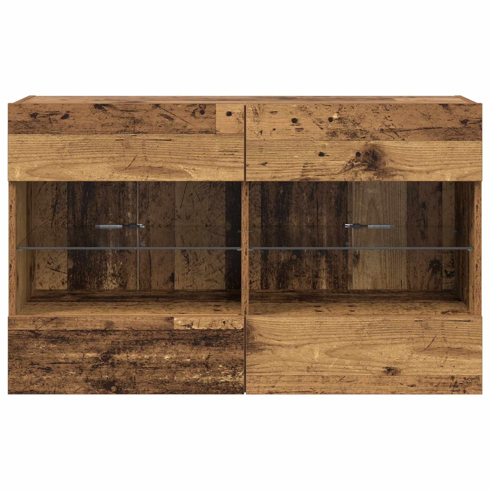 TV-Wandschrank Altholz 98,5 x 30 x 60,5 cm Holzwerkstoff
