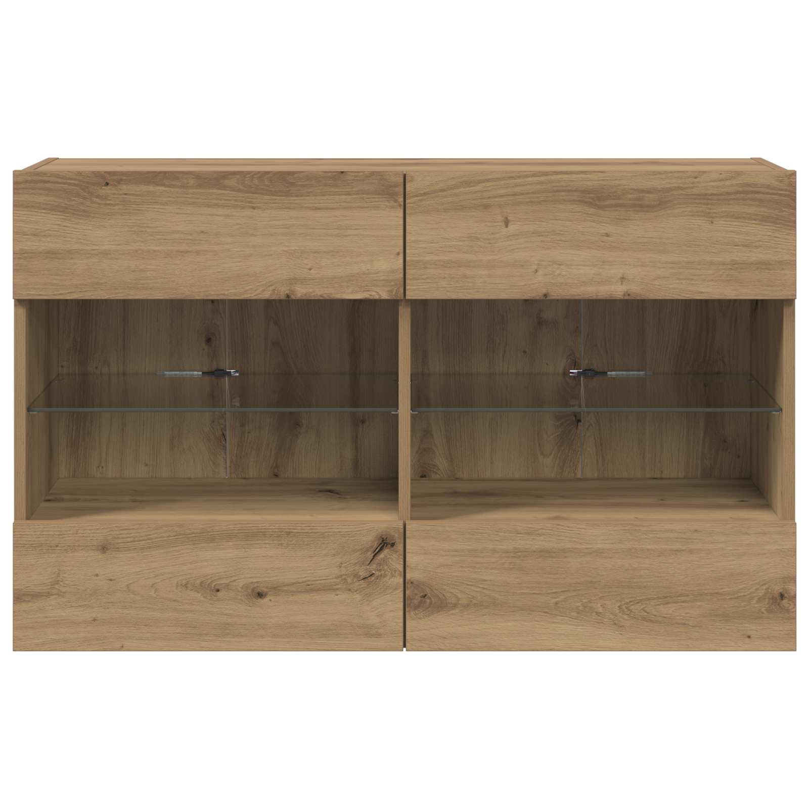 TV-Wandschrank Artisan-Eiche 98,5 x 30 x 60,5 cm Holzwerkstoff