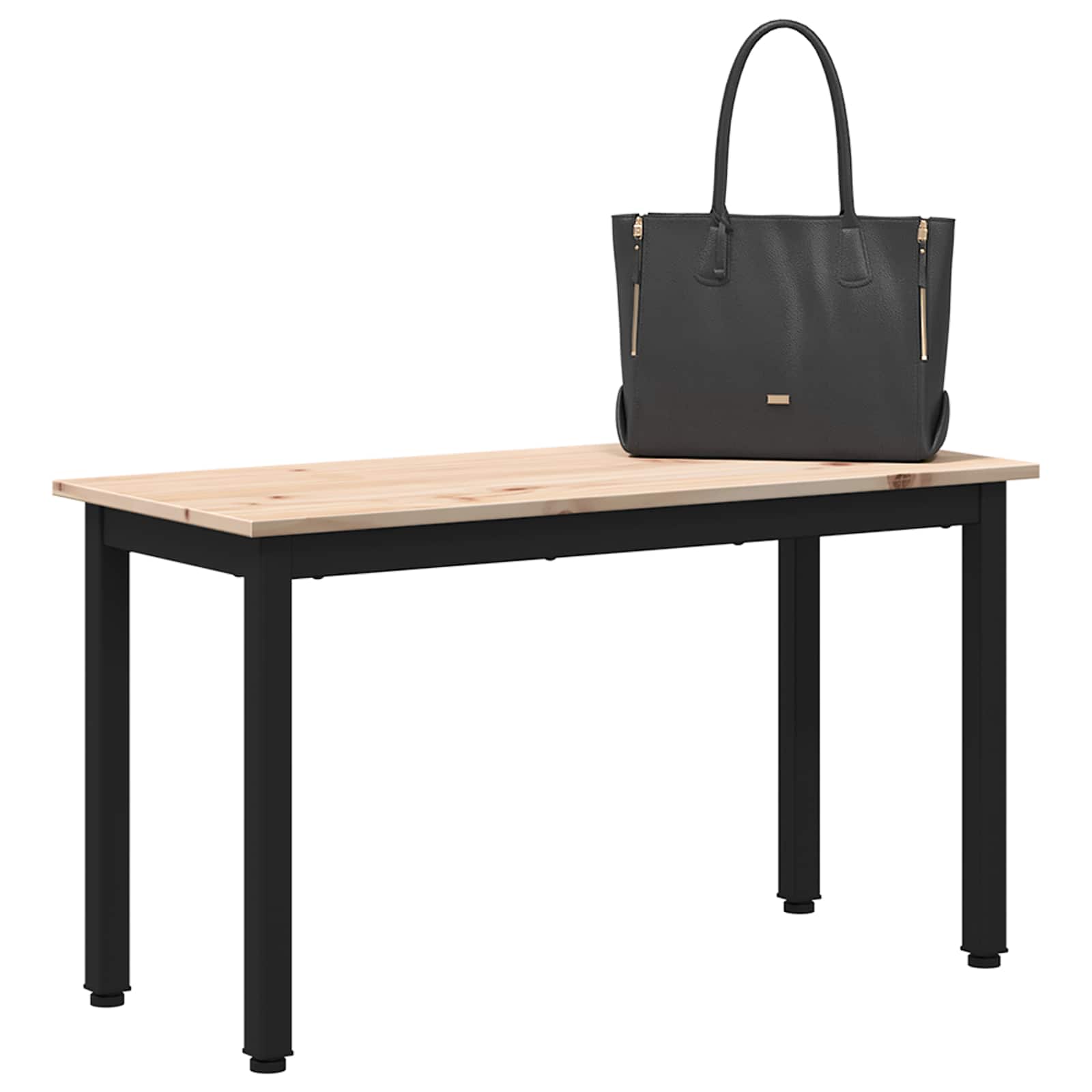Bank Natur 80 x 35 x 45 cm Massives Kiefernholz