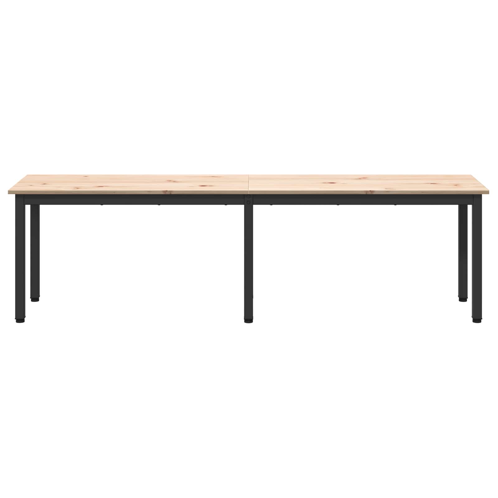 Bank Natur 160 x 35 x 45 cm Massives Kiefernholz