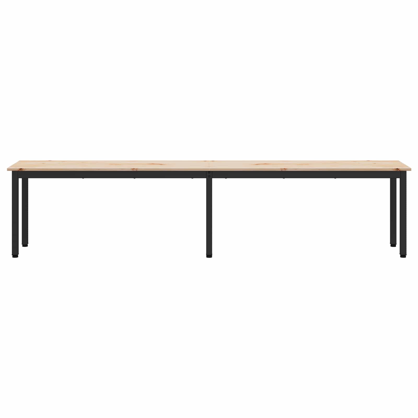 Bank Natur 200 x 35 x 45 cm Massives Kiefernholz