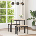 Esstisch Natur 60 x 60 x 75 cm Massives Kiefernholz