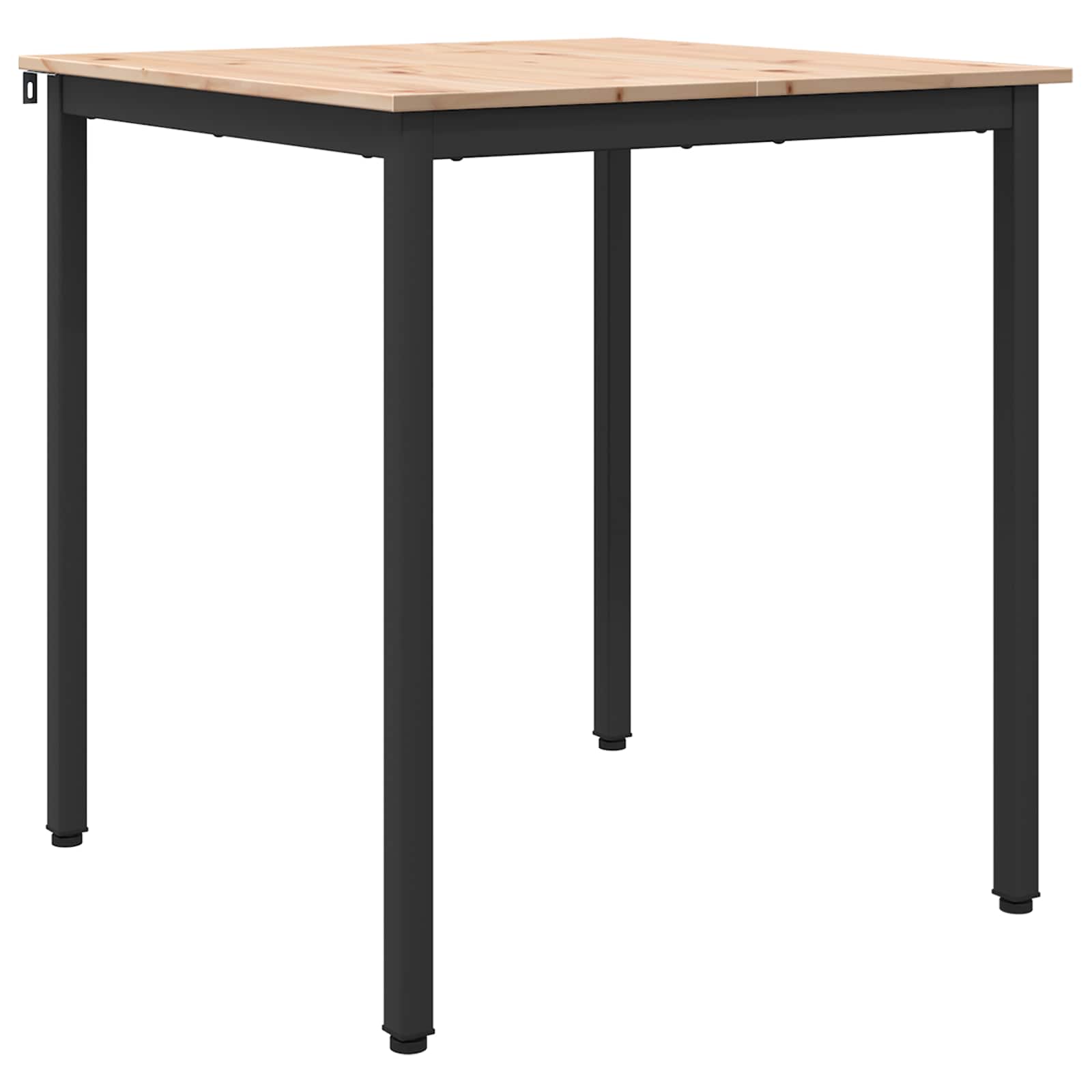 Esstisch Natur 70 x 70 x 75 cm Massives Kiefernholz