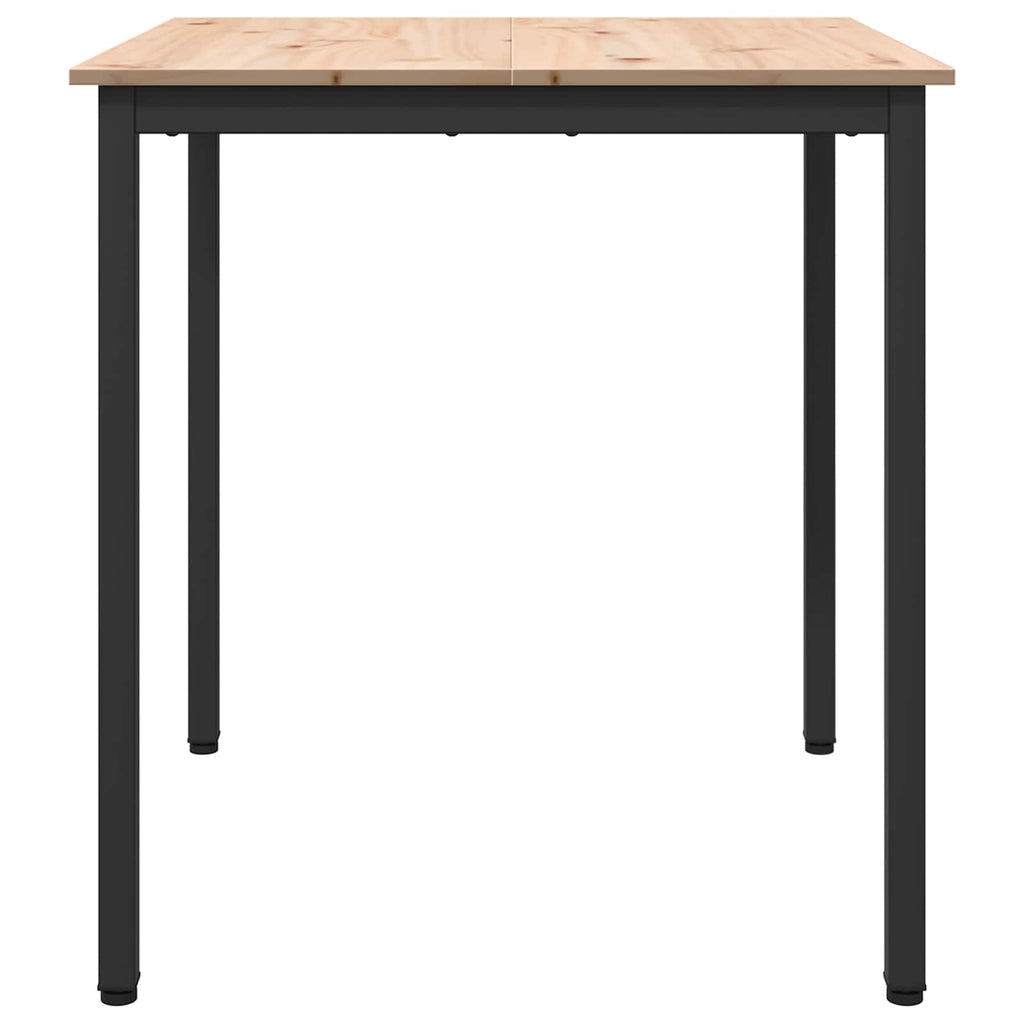 Esstisch Natur 70 x 70 x 75 cm Massives Kiefernholz