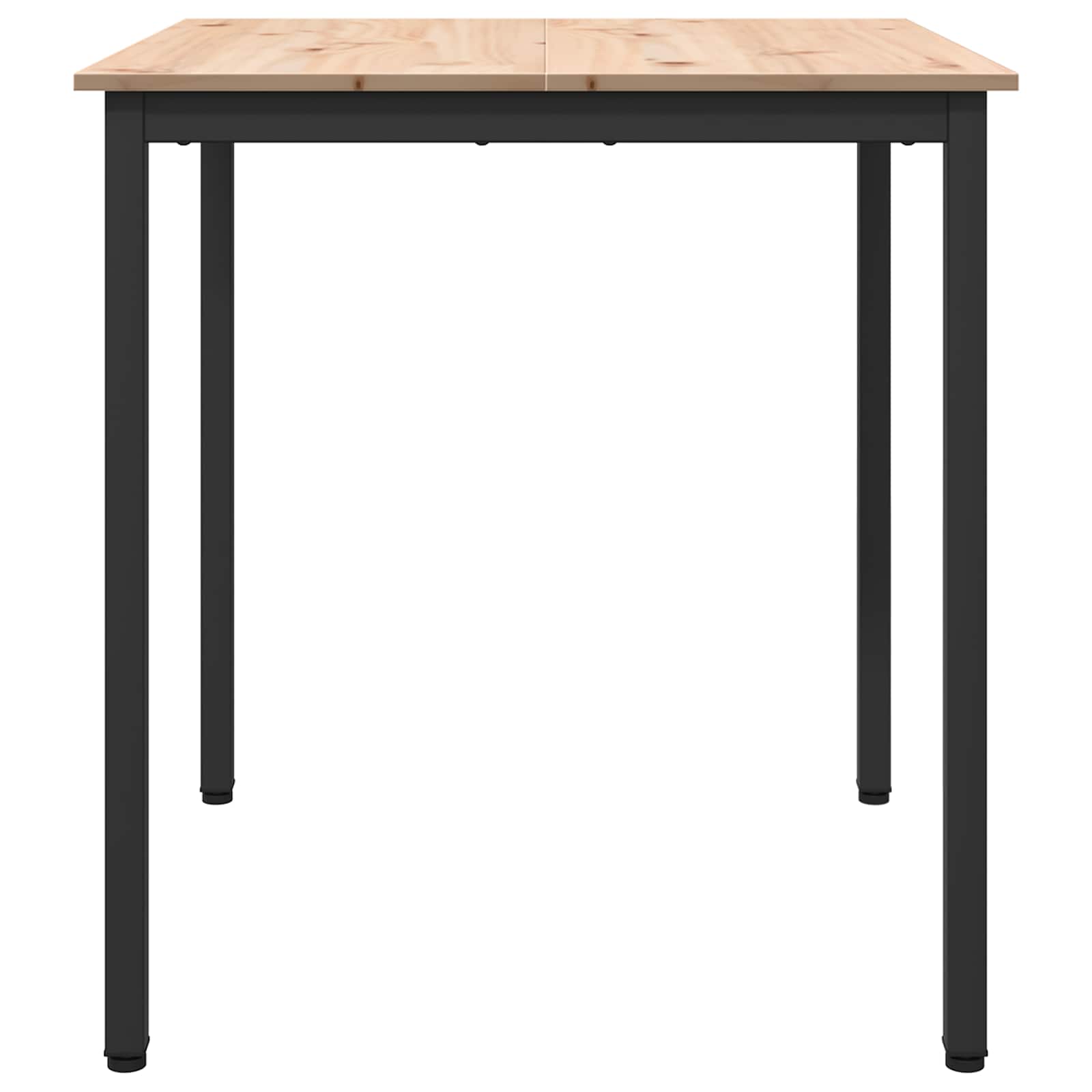 Esstisch Natur 70 x 70 x 75 cm Massives Kiefernholz