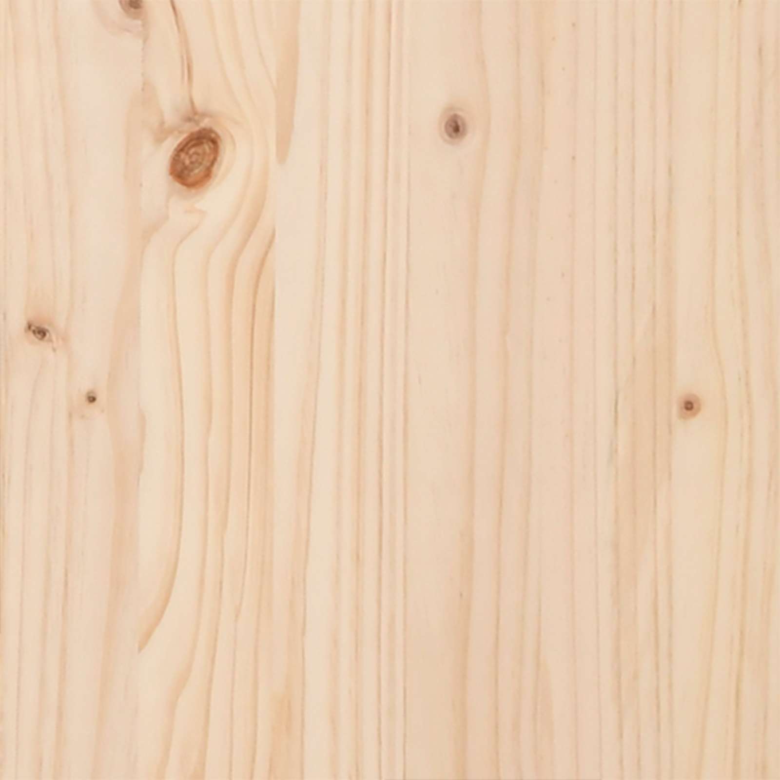 Esstisch Natur 80 x 80 x 75 cm Massives Kiefernholz