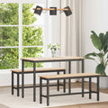 Esstisch Natur 110 x 55 x 75 cm Massives Kiefernholz