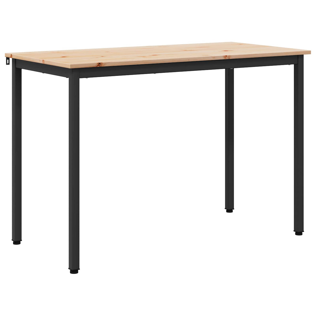 Esstisch Natur 110 x 55 x 75 cm Massives Kiefernholz