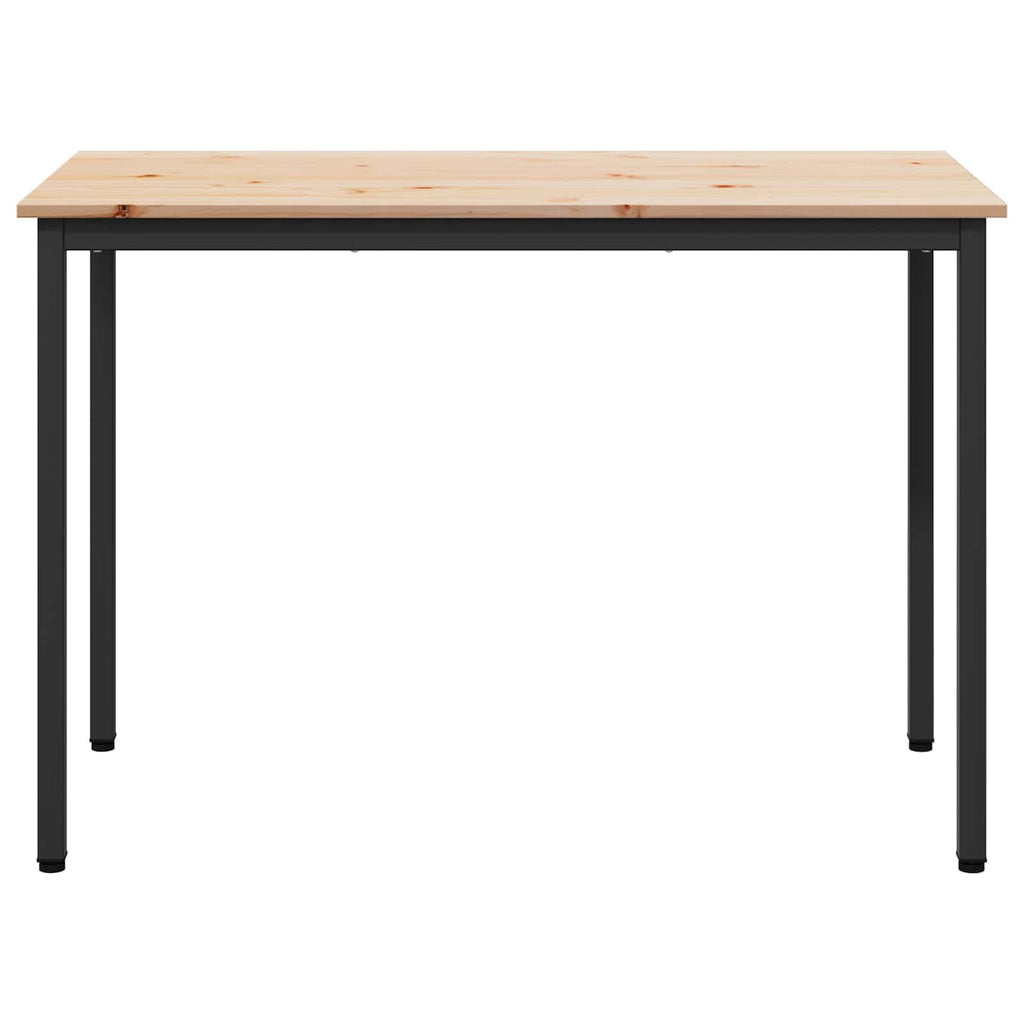 Esstisch Natur 110 x 55 x 75 cm Massives Kiefernholz