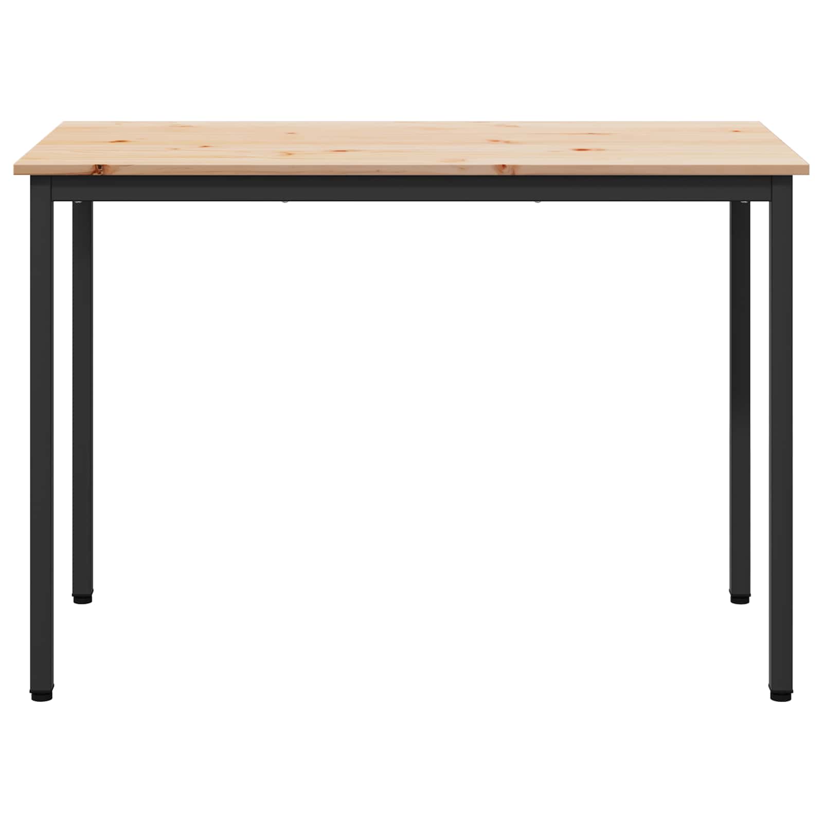 Esstisch Natur 110 x 55 x 75 cm Massives Kiefernholz