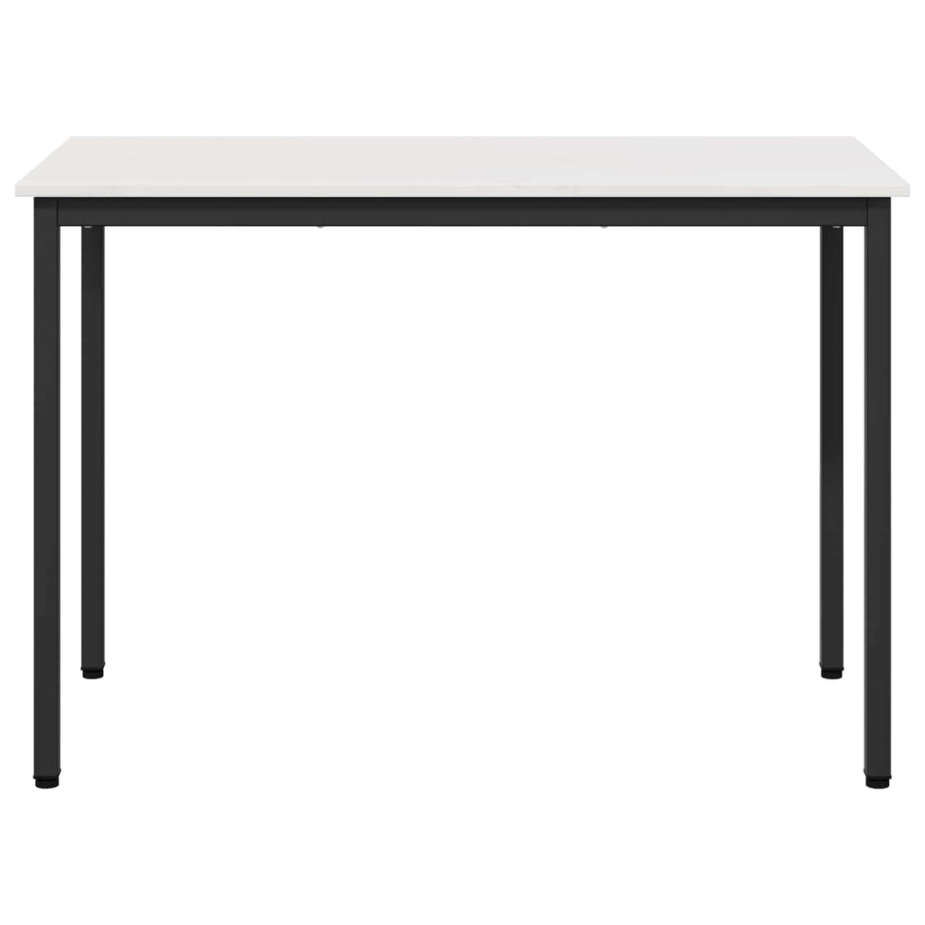 Esstisch Weiß 110 x 55 x 75 cm Massives Kiefernholz