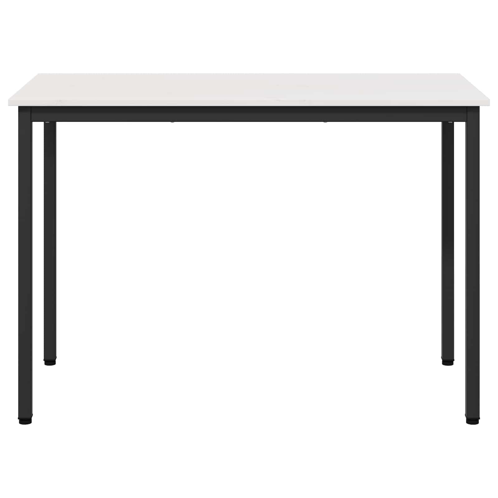 Esstisch Weiß 110 x 55 x 75 cm Massives Kiefernholz