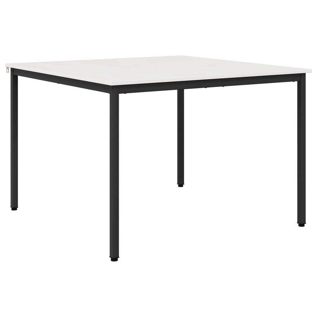Esstisch Weiß 110 x 110 x 75 cm Massives Kiefernholz