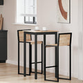 Bartisch Natur 60 x 60 x 105 cm Massives Kiefernholz