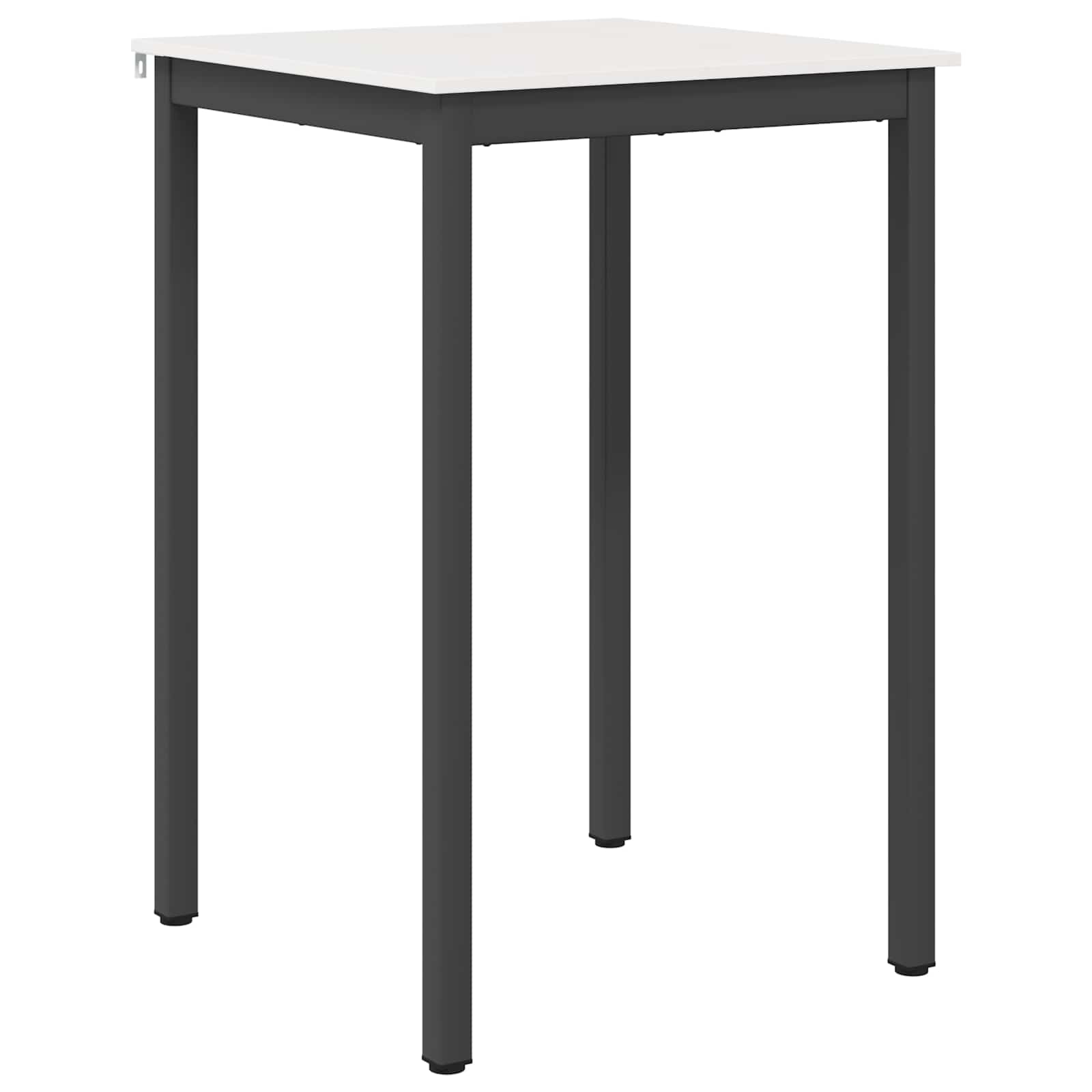 Bartisch Weiß 70 x 70 x 105 cm Massives Kiefernholz