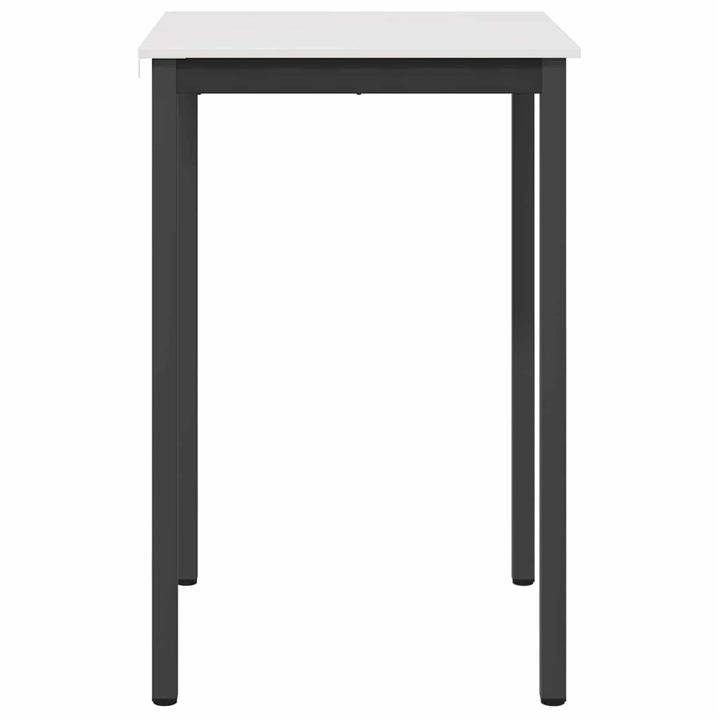 Bartisch Weiß 70 x 70 x 105 cm Massives Kiefernholz