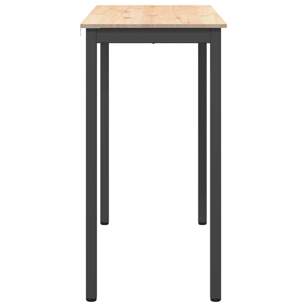 Bartisch Natur 110 x 55 x 105 cm Massives Kiefernholz