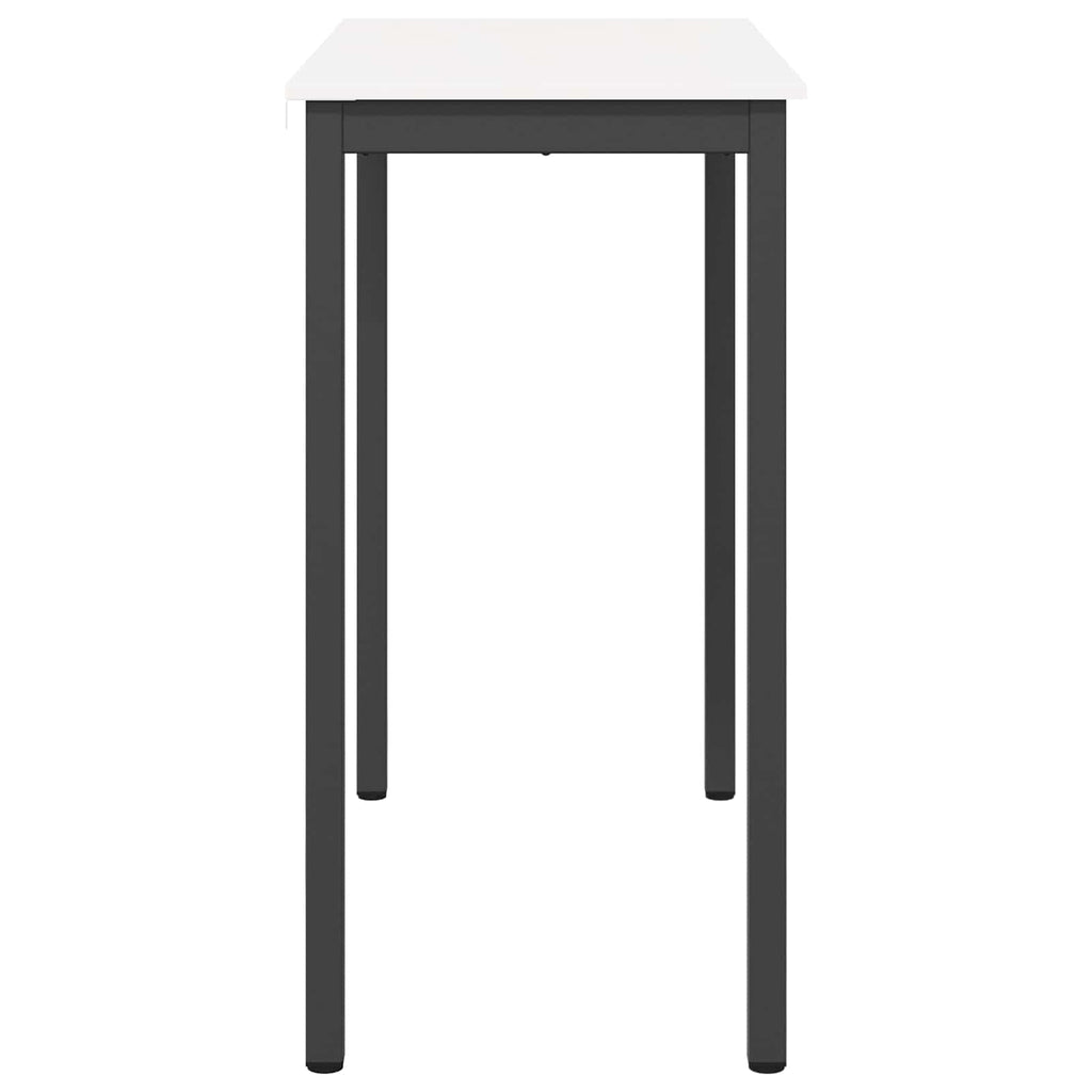 Bartisch Weiß 110 x 55 x 105 cm Massives Kiefernholz