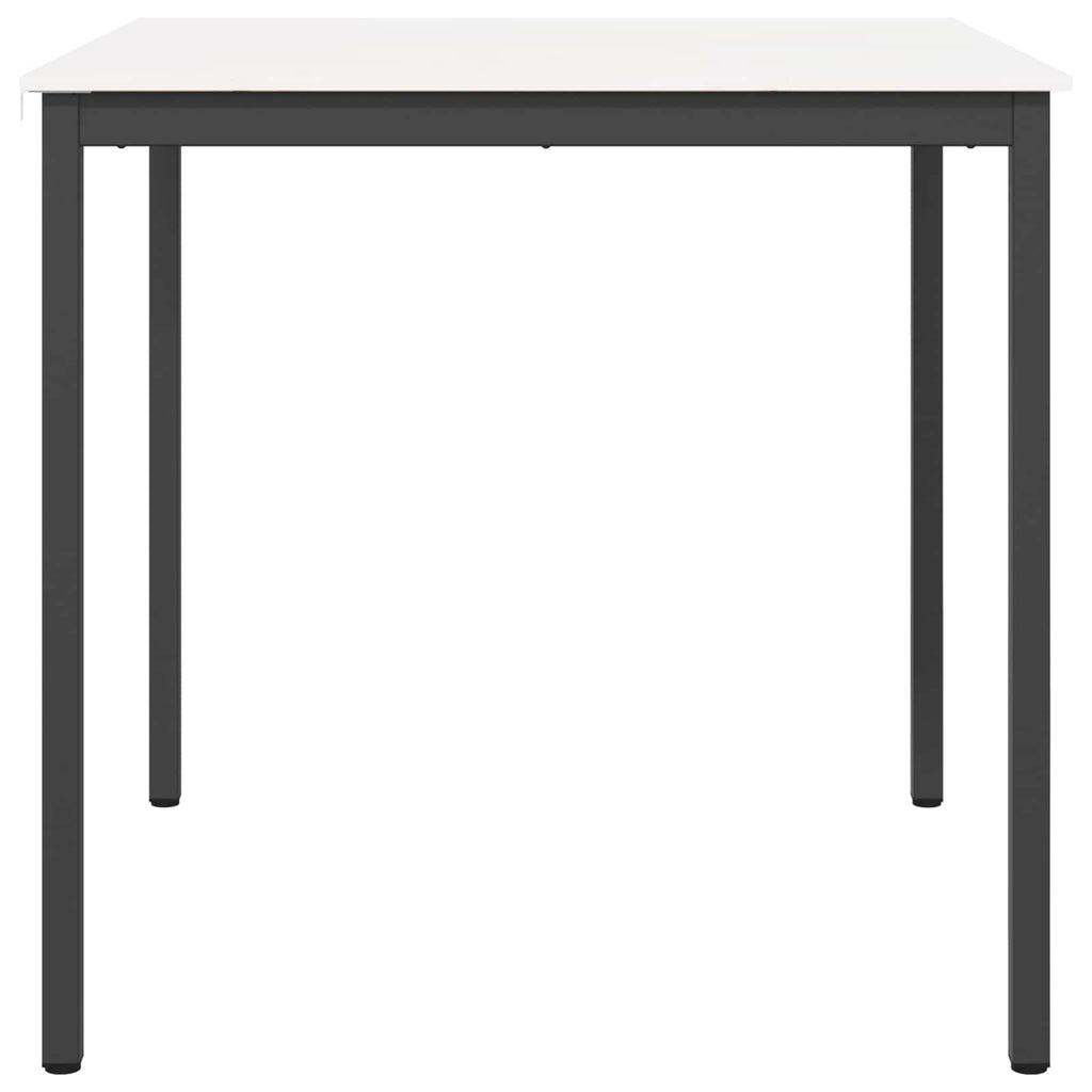 Bartisch Weiß 110 x 110 x 105 cm Massives Kiefernholz