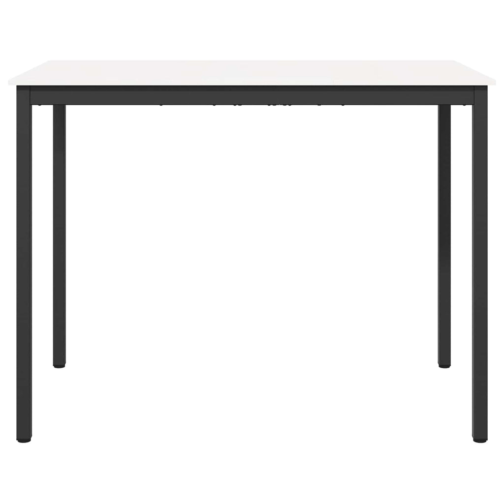 Bartisch Weiß 140 x 80 x 105 cm Massives Kiefernholz