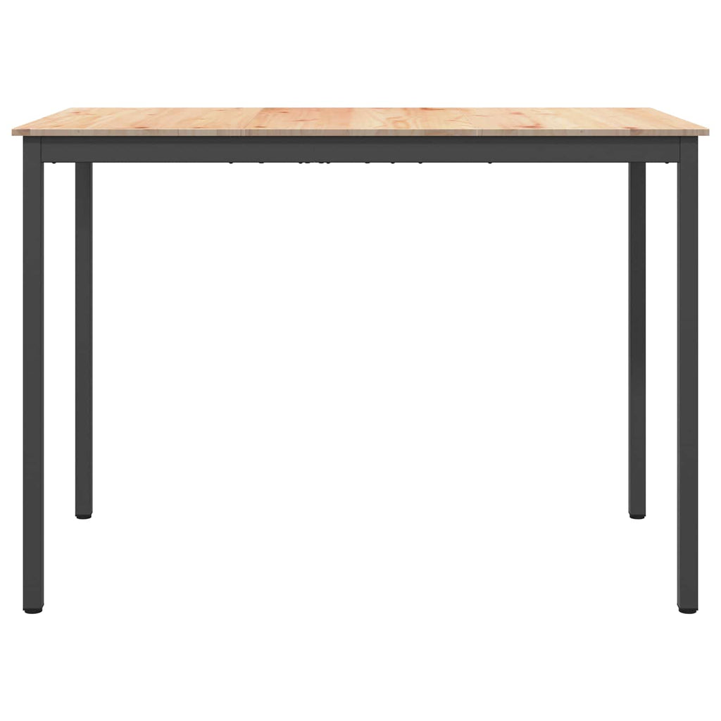 Bartisch Natur 150 x 80 x 105 cm Massives Kiefernholz