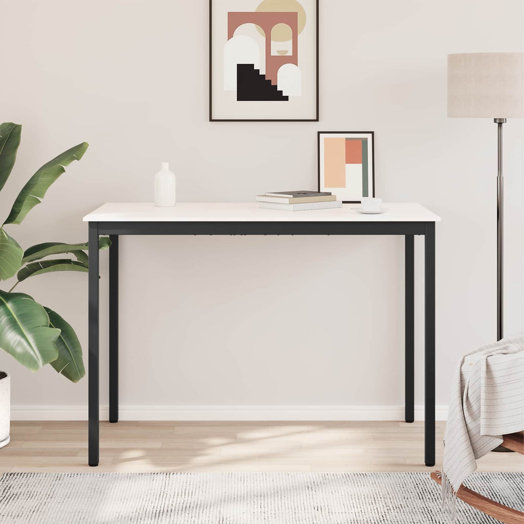 Bartisch Weiß 150 x 80 x 105 cm Massives Kiefernholz