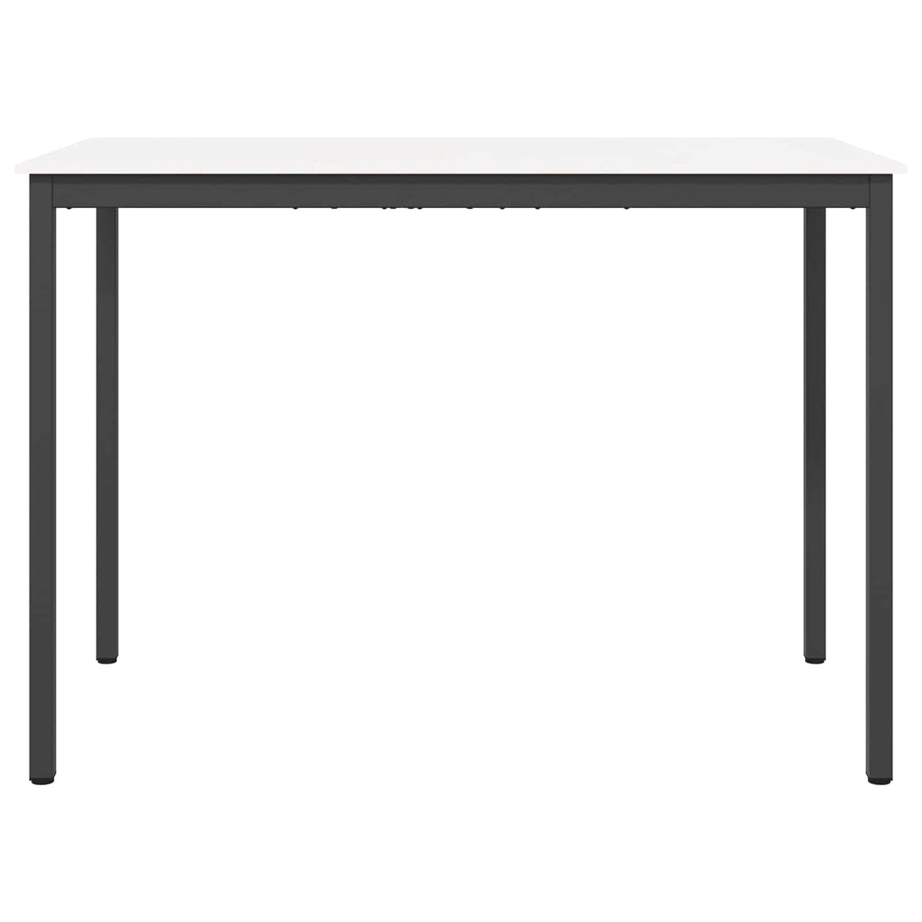 Bartisch Weiß 150 x 80 x 105 cm Massives Kiefernholz