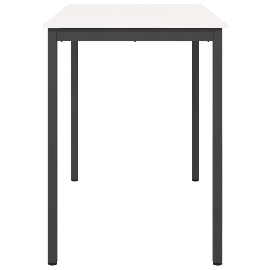 Bartisch Weiß 150 x 80 x 105 cm Massives Kiefernholz