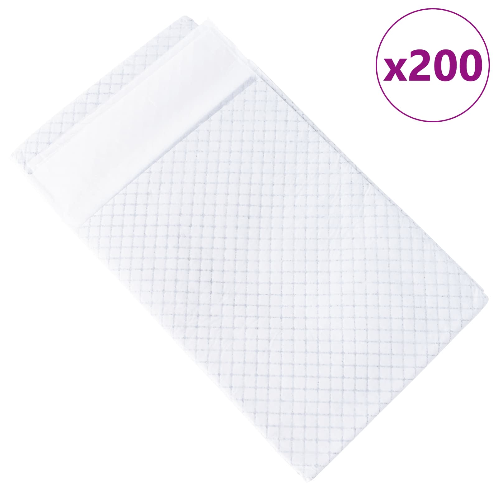 Vliesstoff Haustier Trainingspad 200 pcs 120 x 80 cm Vliesstoff