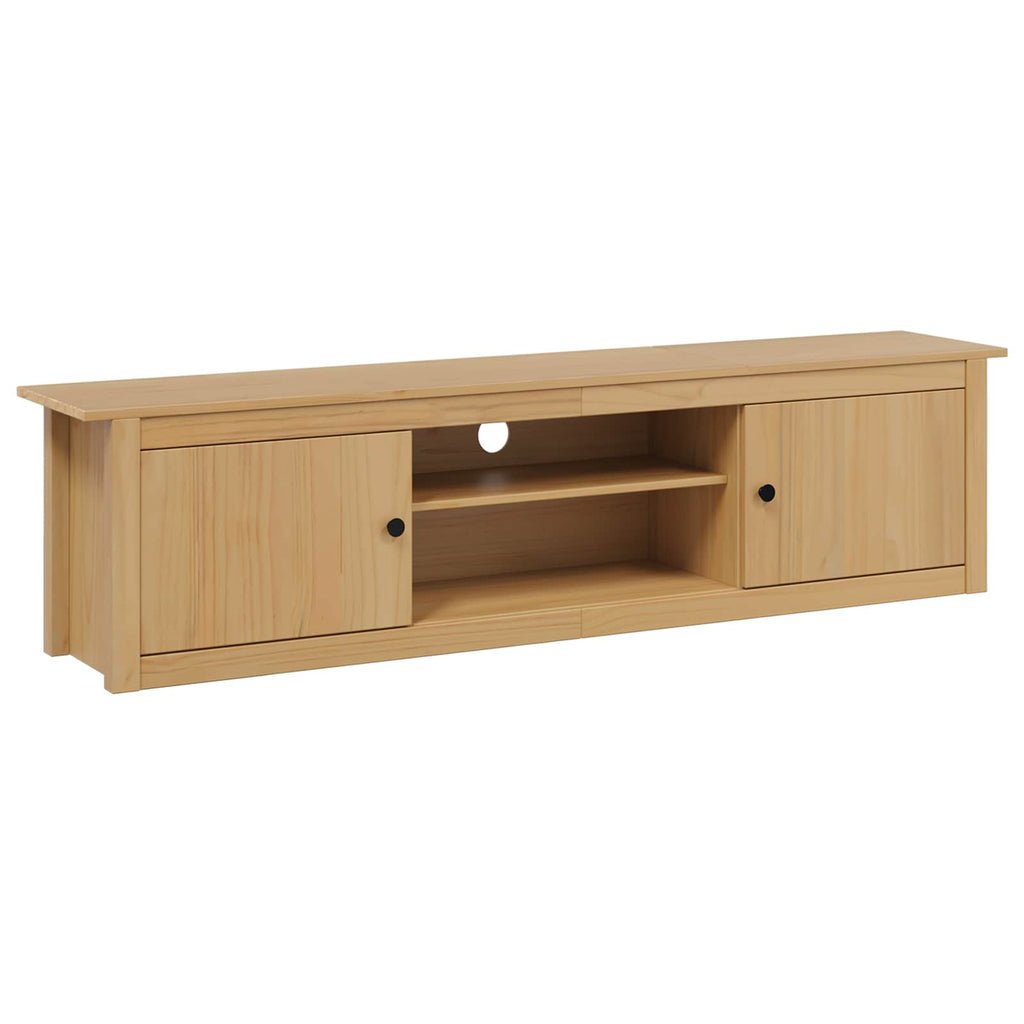 TV Rack HILL Honigbraun 158 x 40 x 39,5 cm Massives Kiefernholz